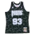 Regata Broklyn nets BAPE X Mitchell & Ness 1993 em preto e branco, destacando a icônica cabeça de macaco e estampa camuflada. Uma fusão única de moda e esportividade da NBA, disponível na Tevo Sports