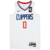 Regata Los Angeles Clippers Nike 2017/24 em branco, azul e vermelho - Edição Especial NBA. Peça única de moda esportiva para os verdadeiros fãs. Vista a paixão do basquete com estilo | Tevo Sports