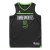 Regata de basquete Minnesota Timberwolves Statement Edition em cinza, verde e branco, com tecnologia Dri-FIT e design arrojado, ideal para fãs e jogadores.