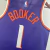 Regata Icon Edition Phoenix Suns 2023/24 azul, laranja e branca | Tevo Sports