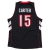 Regata Away Toronto Raptors Mitchell & Ness 1999/03 em roxo, preto, branco e vermelho, representando a era épica da NBA entre 1999 e 2003, liderada por Vince Carter.
