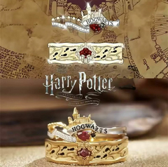 Par de anillos Harry Potter ajustables