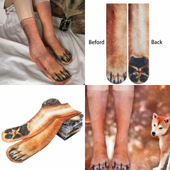 Calcetines pata de perro