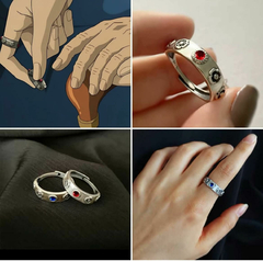 Par de anillos Howl & Sophie