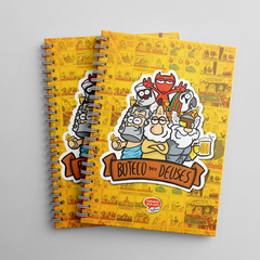 Caderno Pautado A5 Capa Dura 160 Páginas - Wire-o - Buteco dos Deuses - Um Sábado Qualquer - loja online