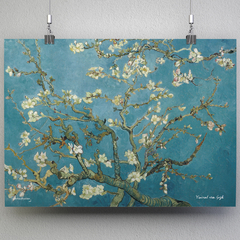 Pôster Amendoeira em Flor de Van Gogh - Tamanho A3 na internet