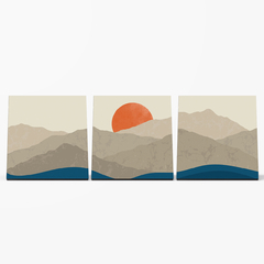 Quadro Decorativo - Arte - Conjunto Abstrato na internet