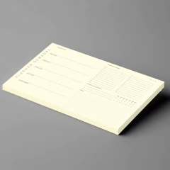 Imagem do Bloco Planner Semanal Minimalism 50 folhas tamanho A4