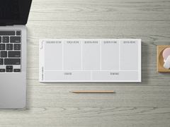 Planner Semanal Slim - 50 Folhas - comprar online