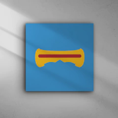 Quadro Decorativo Super herói - Ciclops - 20x20cm - comprar online