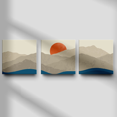 Imagem do Quadro Decorativo - Arte - Conjunto Abstrato