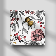 Quadro Decorativo - Floral - flores e frutos na internet