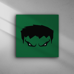 Quadro Decorativo Super herói - Hulk - 20x20cm - comprar online