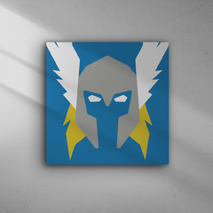 Quadro Decorativo Super herói - Thor - 20x20cm - comprar online