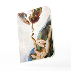Caderno A criação de Adão Capa Flexível Toque Aveludado 80 Páginas 20x14cm - comprar online