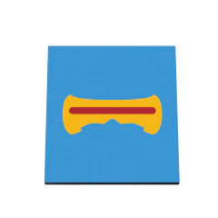 Quadro Decorativo Super herói - Ciclops - 20x20cm