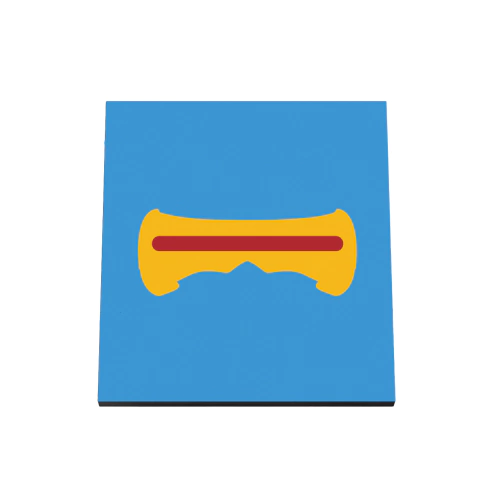 Quadro Decorativo Super herói - Ciclops - 20x20cm