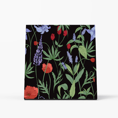 Imagem do Quadro Decorativo - Floral - Preto e verde
