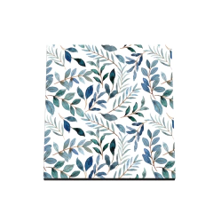 Quadro Decorativo - Floral - Folhas Brancas