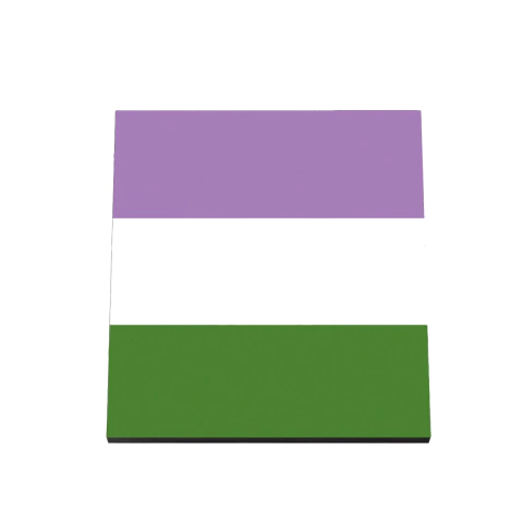 Quadro Decorativo - Bandeiras - Gender Queer