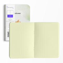 Caderno "Girassol Sunflower" Capa Flexível com Toque Aveludado, 80 Páginas, 20x14cm - Fábrica de Pôster