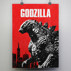 Pôster Filme Godzilla - Tamanho A3 na internet