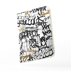 Caderno "Grafite" Capa Flexível com Toque Aveludado, 80 Páginas, 20x14cm na internet