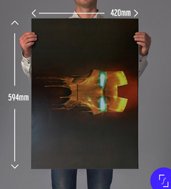 Poster / Cartaz - Homem de Ferro - A2: 40x60cm - Fábrica de Pôster