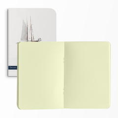 Caderno Homer - Two-masted Schooner with Dory Capa Flexível Toque Aveludado 80 Páginas 20x14cm - comprar online