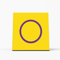 Imagem do Quadro Decorativo - Bandeiras - Intersexual