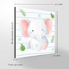 Quadro Decorativo - Infantil - Aquarela Elefante na internet
