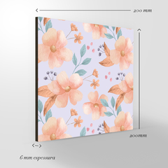 Quadro Decorativo - Floral - Flores rosas - Fábrica de Pôster