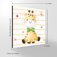 Quadro Decorativo - Infantil - Aquarela Girafa na internet