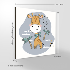 Quadro Decorativo - Infantil - Girafa 1 na internet
