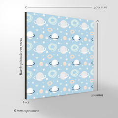 Quadro Decorativo - Infantil - Pattern Planetas na internet