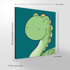 Quadro Decorativo - Infantil - Selfie Dinossauro na internet