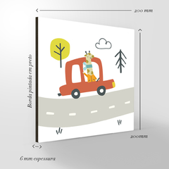 Quadro Decorativo - Infantil - Estrada 3 quadros na internet