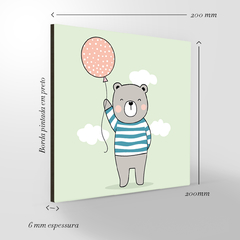 Quadro Decorativo - Infantil - 2D Urso na internet