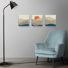 Quadro Decorativo - Arte - Conjunto Abstrato - comprar online
