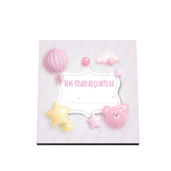 Quadro Decorativo - Infantil - QUARTO ROSA