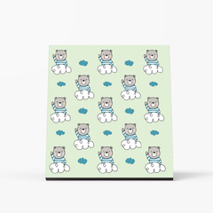 Quadro Decorativo - Infantil - 2D Pattern Urso - comprar online