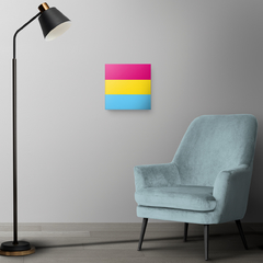Quadro Decorativo - Bandeiras - Pansexual - comprar online