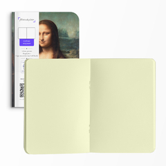 Caderno Monalisa Capa Flexível Toque Aveludado 80 Páginas 20x14cm na internet