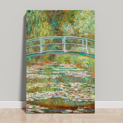 Pôster Ponte sobre uma Lagoa de Lírios d’Água de Monet - Tamanho A3 - comprar online