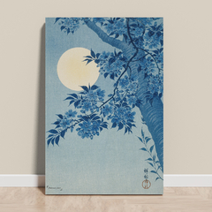 Pôster Blossoming Cherry on a Moonlit Night de Ohara koson - Tamanho A3 na internet