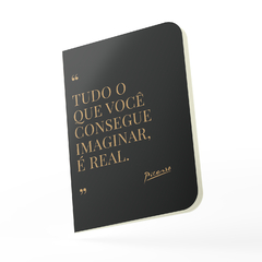 Caderno Picasso Capa Flexível Toque Aveludado 80 Páginas 20x14cm - comprar online