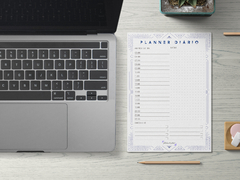 Bloco Planner Diário Art Déco 75 folhas tamanho A5 - comprar online