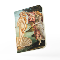 Caderno O Nascimento de Vênus Capa Flexível com Toque Aveludado 80 Páginas 20x14cm - comprar online