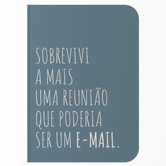 Cadernos Kit Frases com 3 unidades - Capa Flexível com Toque Aveludado, 80 Páginas cada, 20x14cm - comprar online