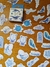 Box de adesivos baleia, céu e mar